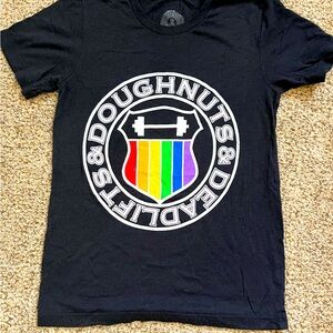 Doughnuts and deadlifts tshirt